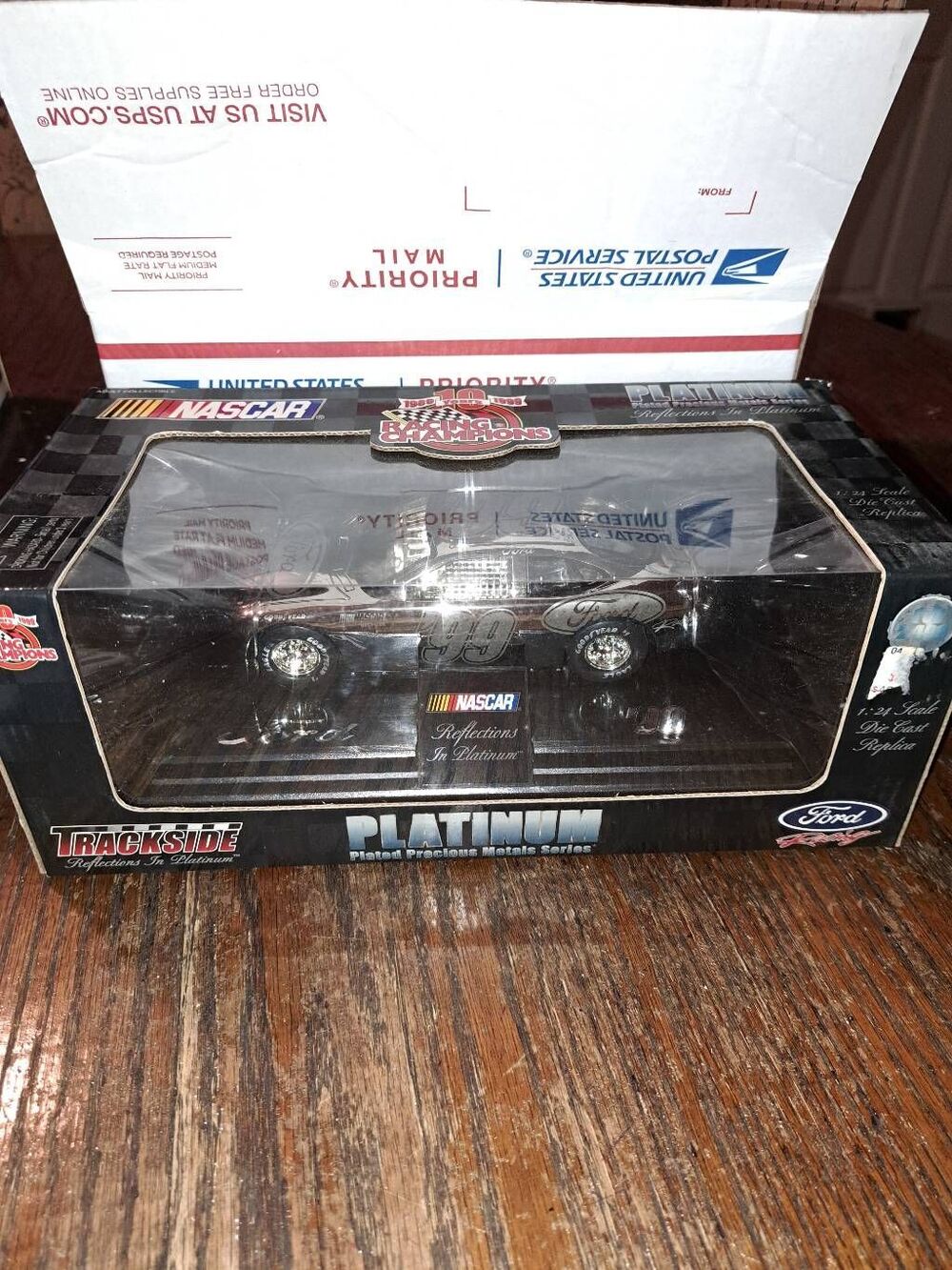 Vintage 1999 Racing Champions Platinum Precious Metals Jeff Burton Nascar Car